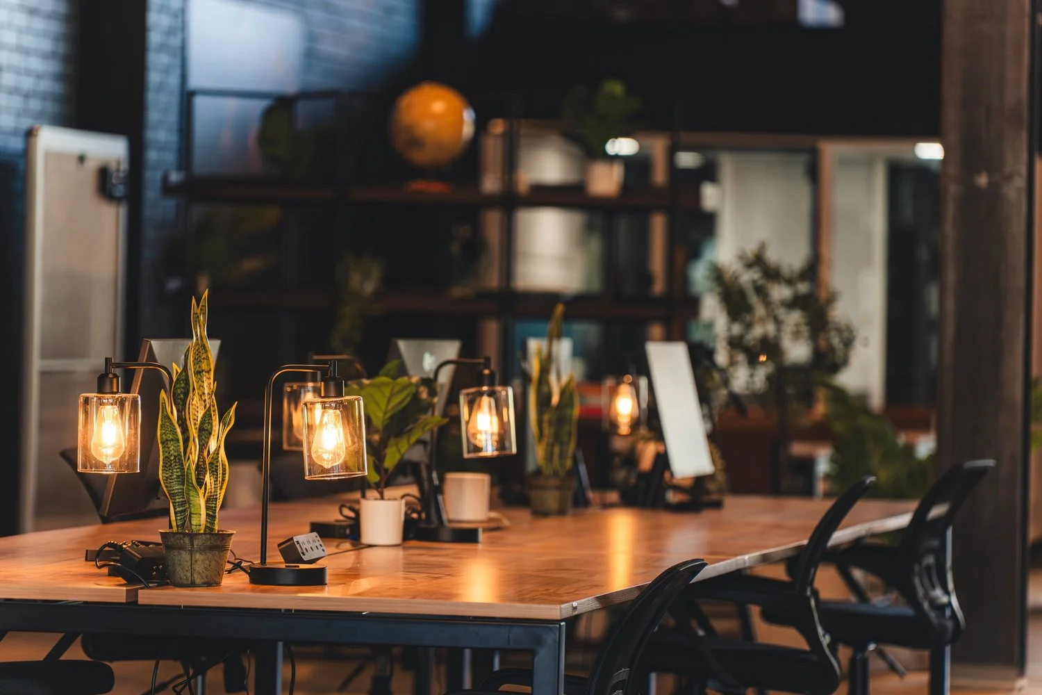 Commercial interior fitout with coordinated layout and services planning.