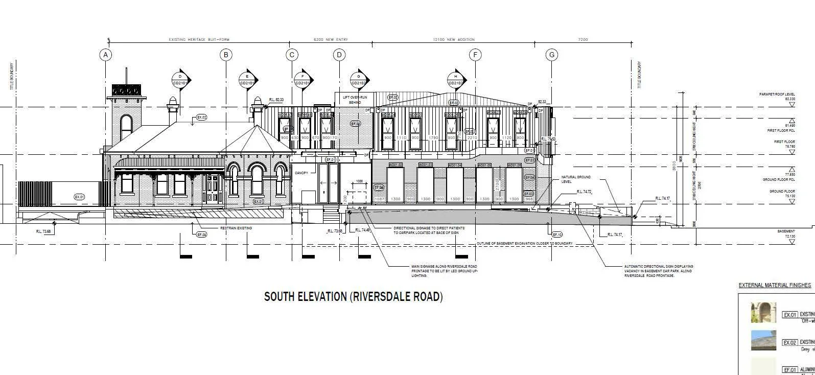 Commercial design documentation package with coordinated planning and permit material.